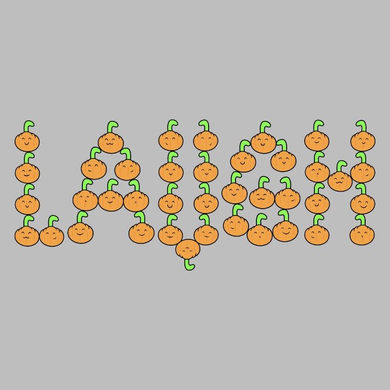 Pumpkins laugh