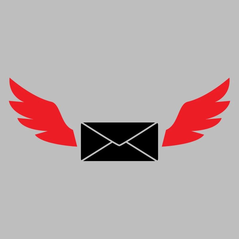 Express Mail Envelope Winged Post