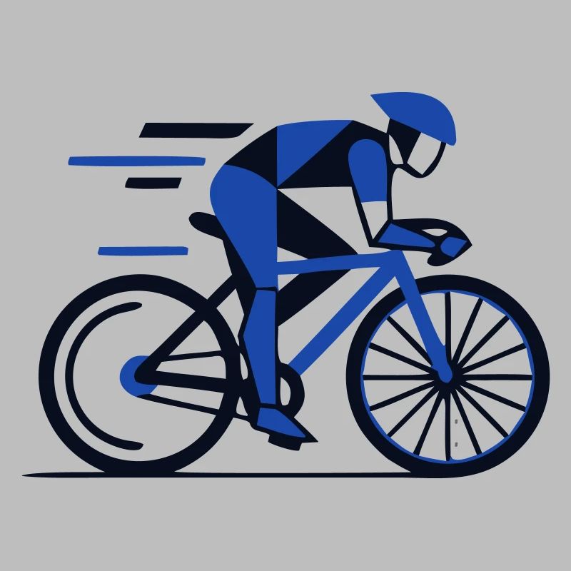 Polygone dynamique du cycliste de route