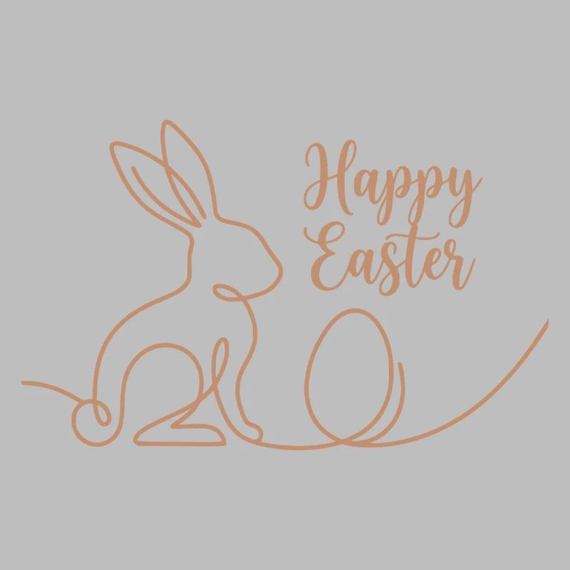 Happy Easter, Cute Bunny Easter Hoodie