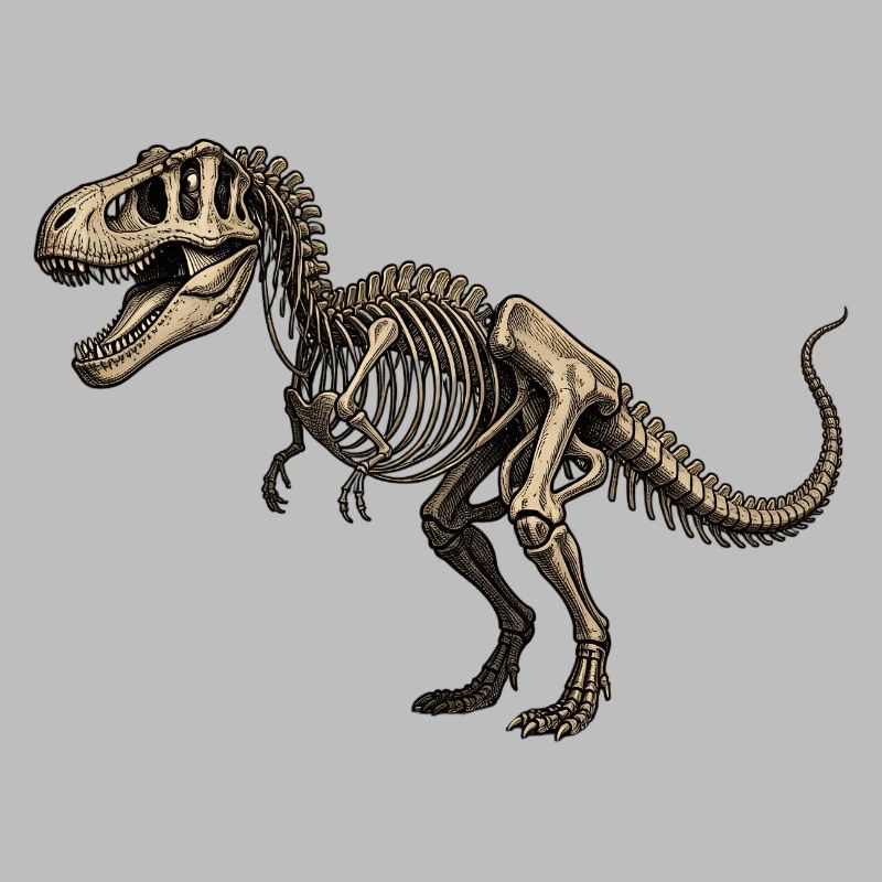 T-Rex Skeleton Dinosaur