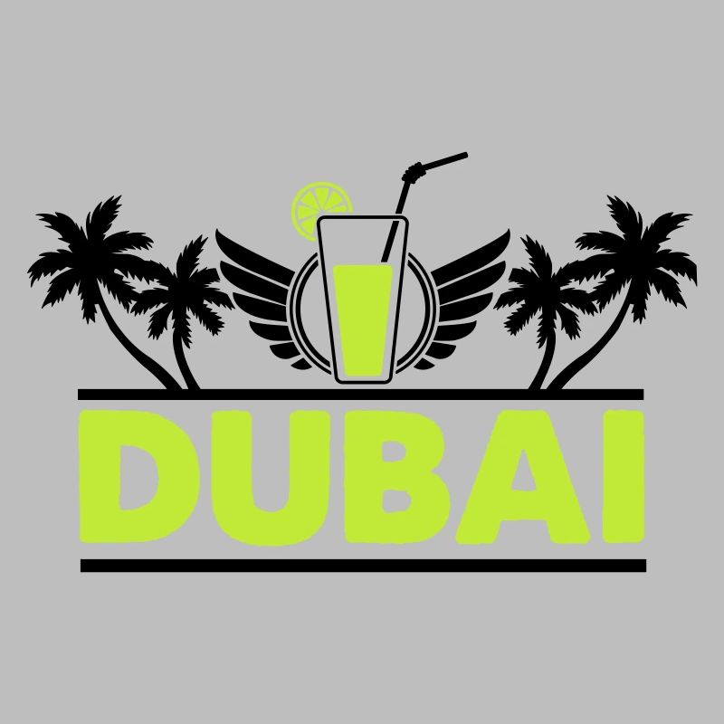 Dubai Lime Drink Neon Logo