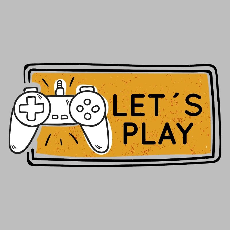 Let's Play Gaming Controller-Grafik