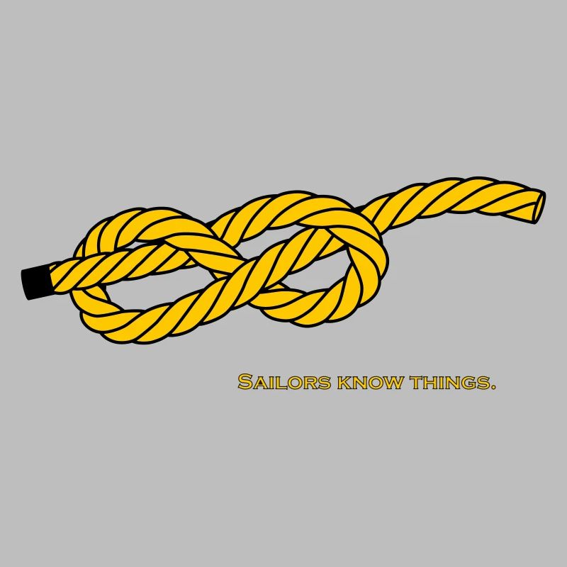 Eight Knots - Knot Ship Captain Sailing Anchor