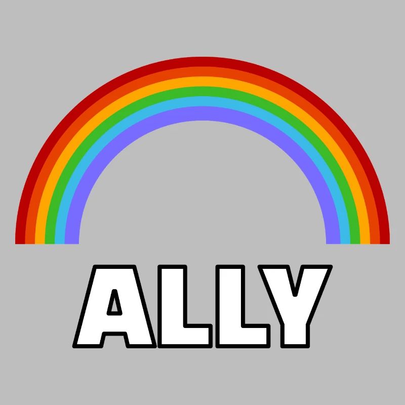 Ally Rainbow Pride  LGBT allyship