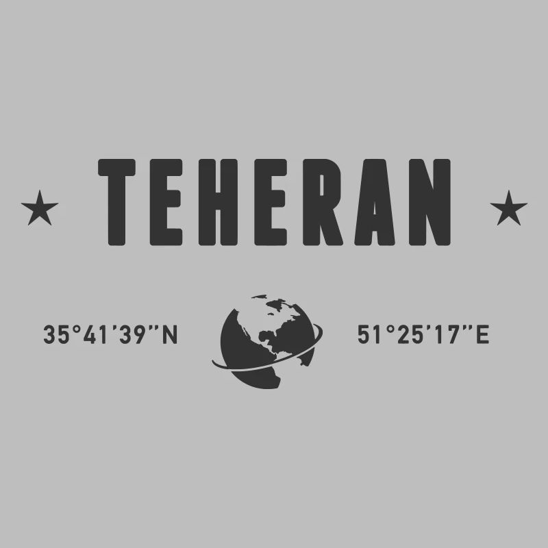 Tehran Iran Coordinates Planet Earth