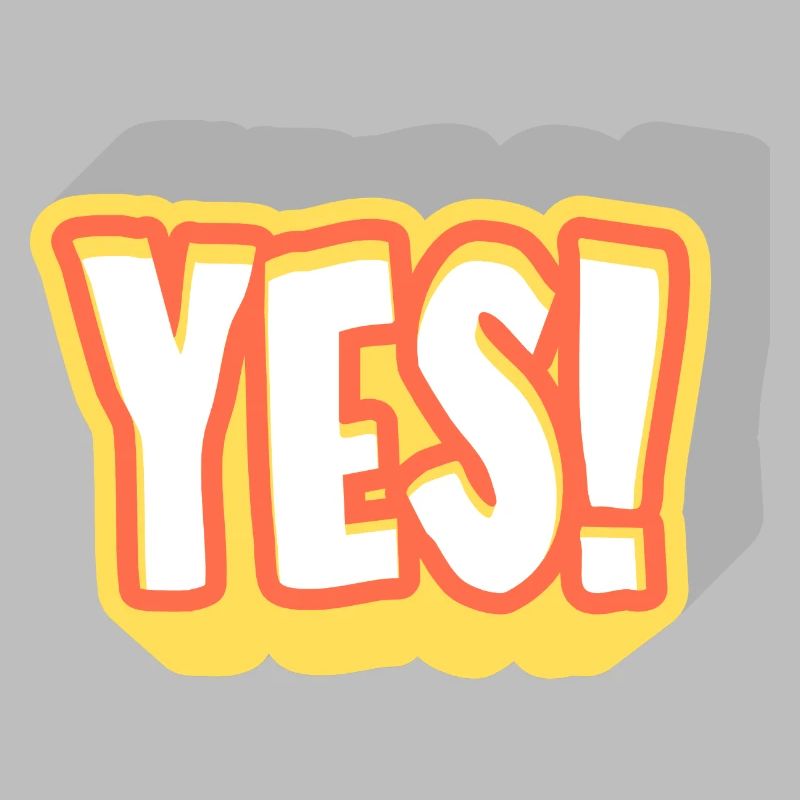 Yes! Bright Pop-Yes design