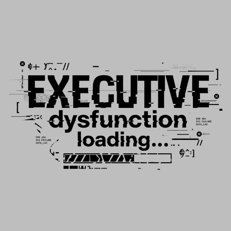 Charge de dysfonction exécutive TDAH Conception de l’humour