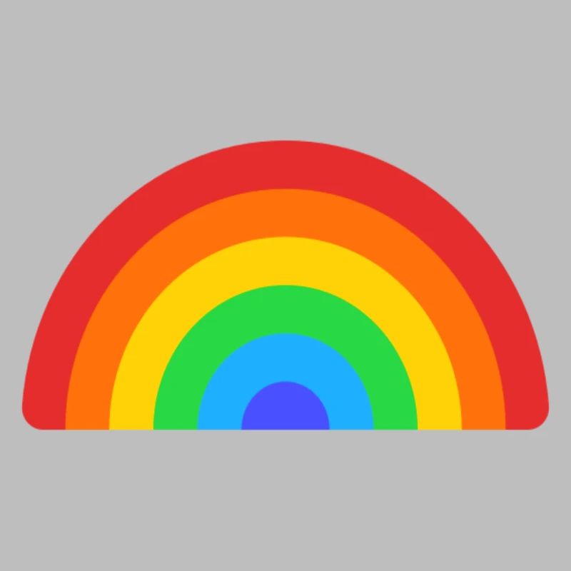 Retro Rainbow Arc