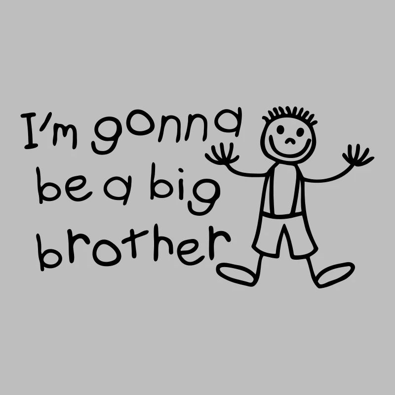 Ich werde ein großer Bruder sein