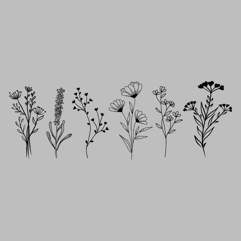 Wildblumen-Strauß