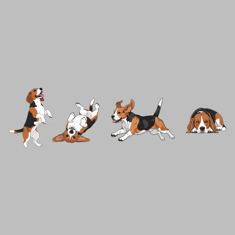 Chiens mignons 