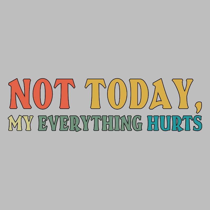 Not Today Fibromyalgie-Bewusstsein