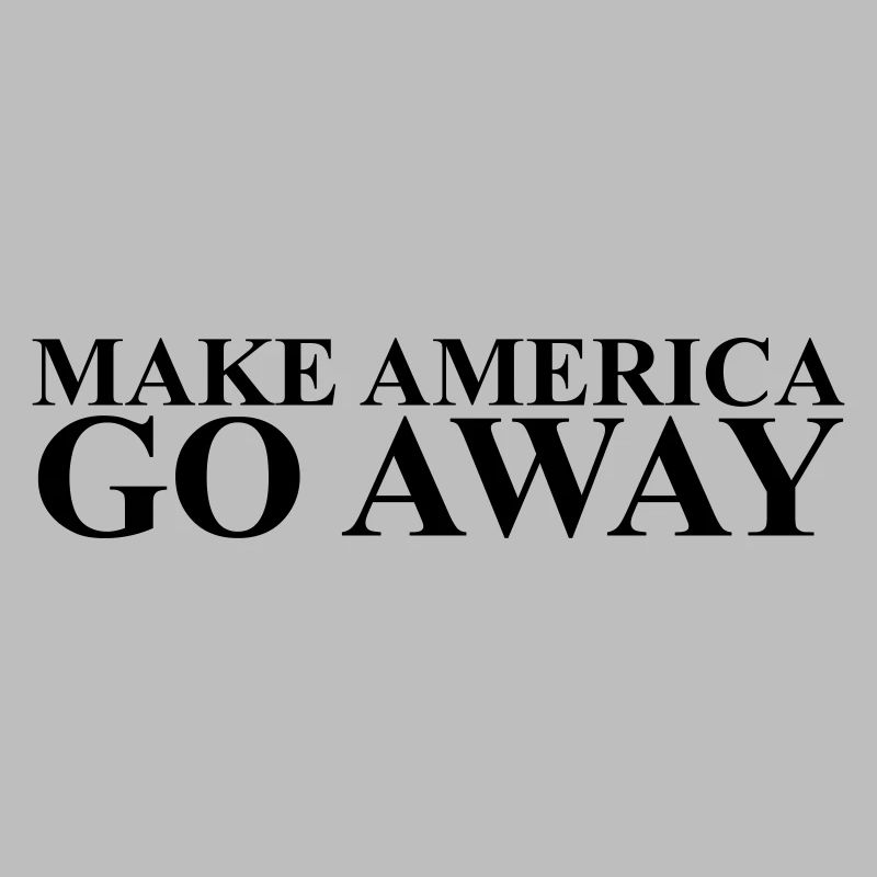 Lass Amerika verschwinden