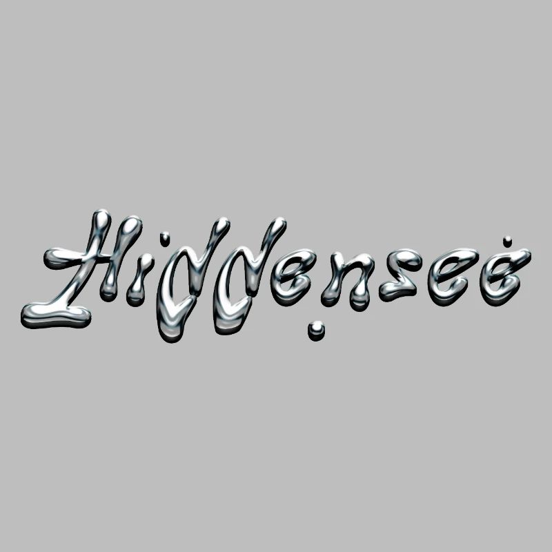 Hiddensee chrome lettering