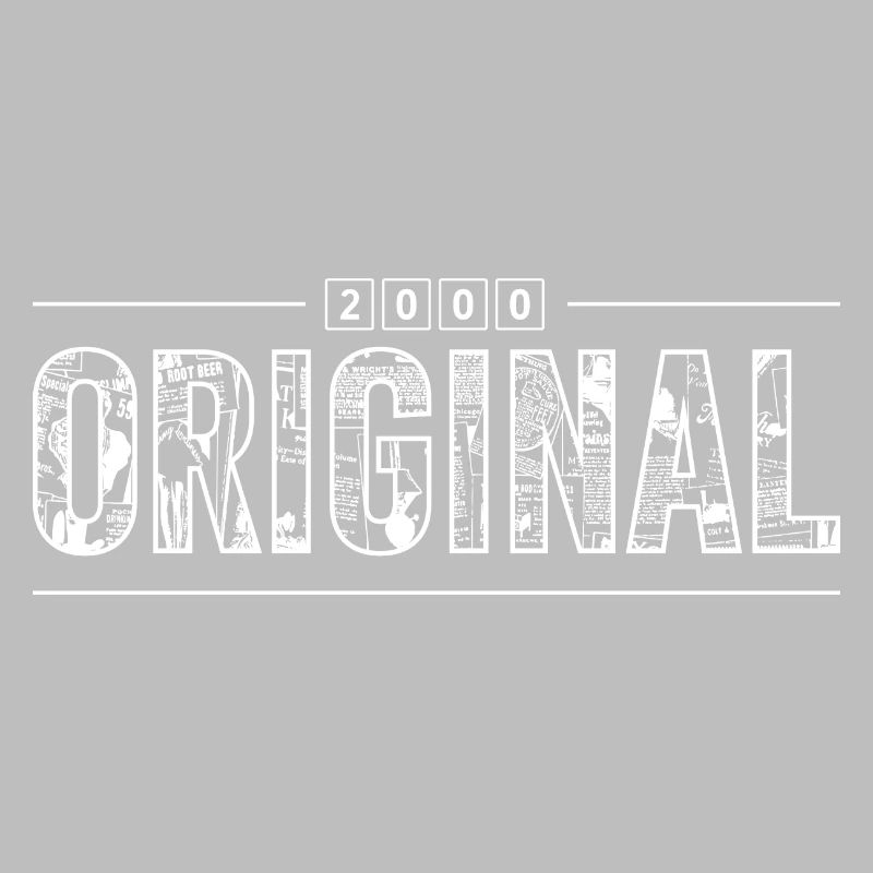 Original 2000 Retro 2000 Geburtstagsgeschenk 2000