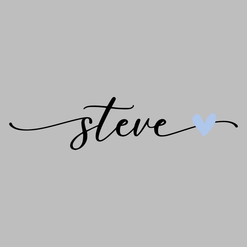 Steve Name Calligraphy Font