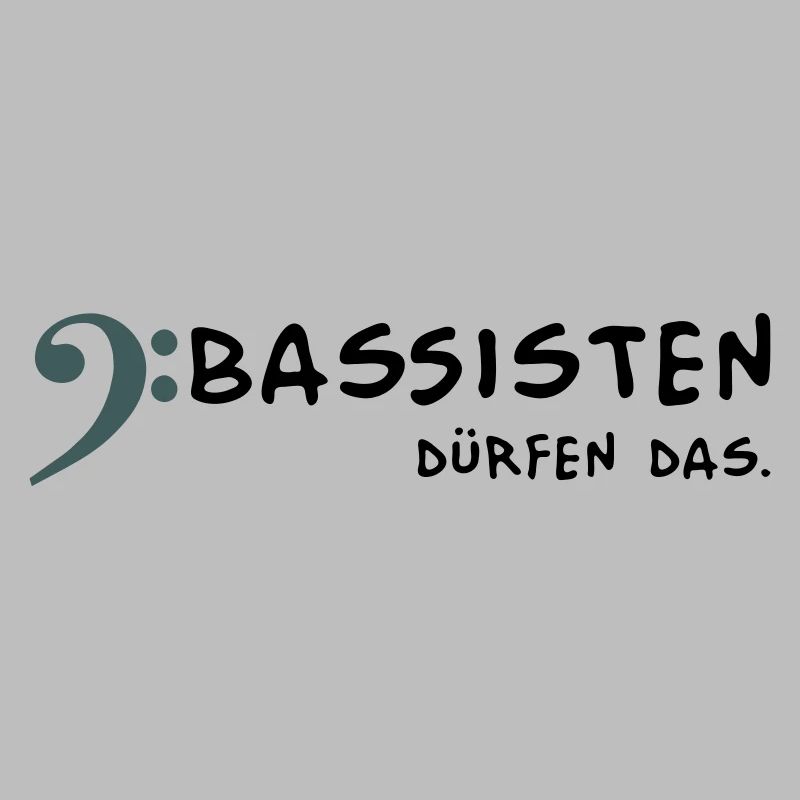 Bassists are allowed to