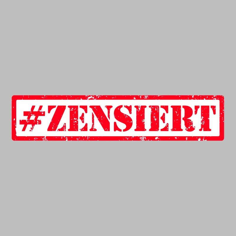 Zensiert