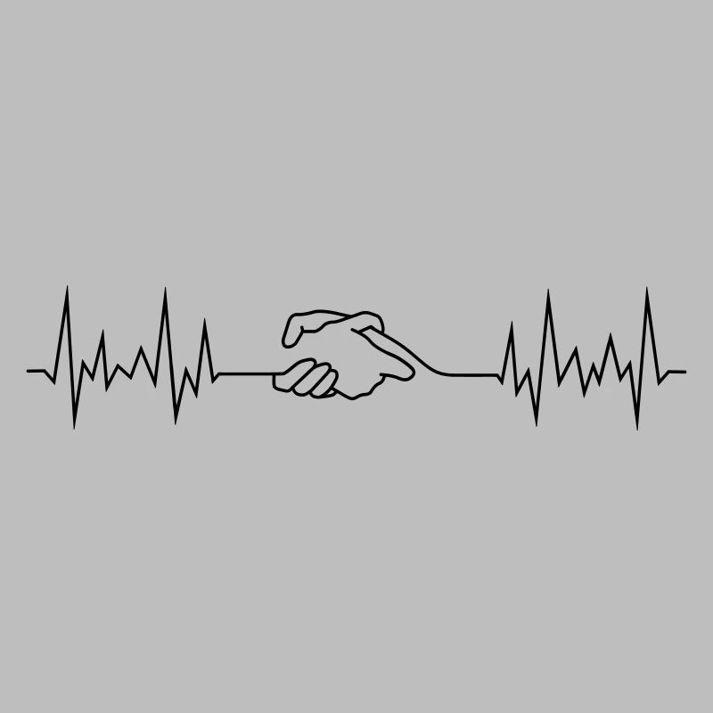 wave peace handshake