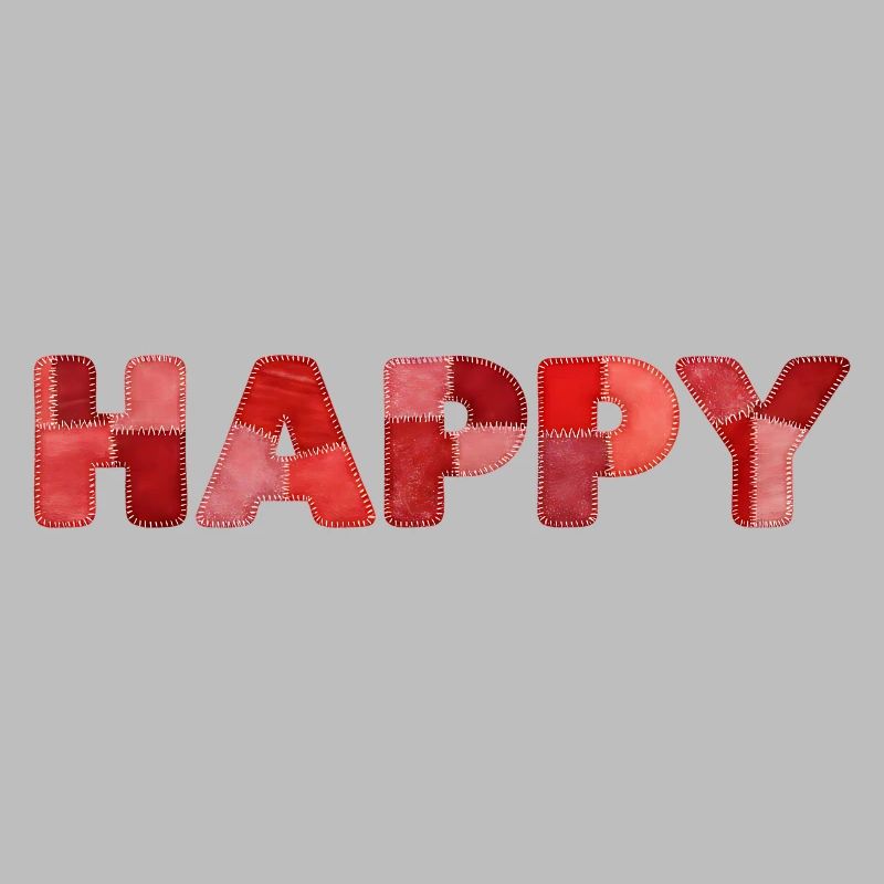 HAPPY Patchwork Broderie Dernière Tendance