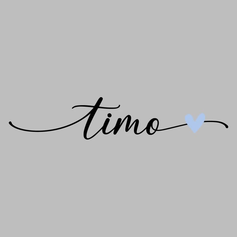 Timo Name Kalligrafie Schrift