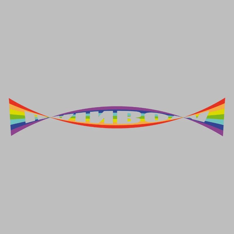 Variation du drapeau arc-en-ciel