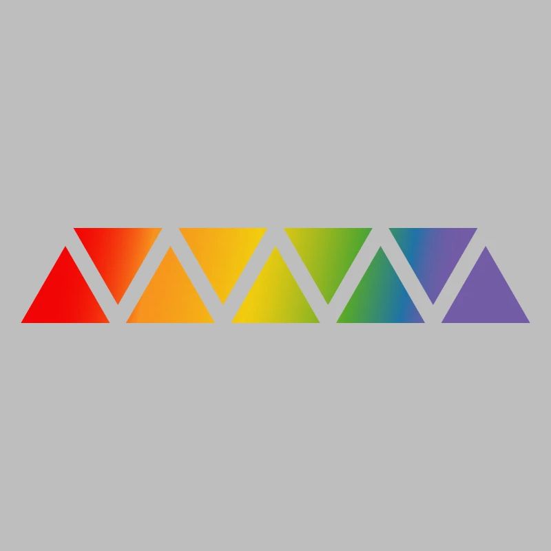 Rainbow triangle