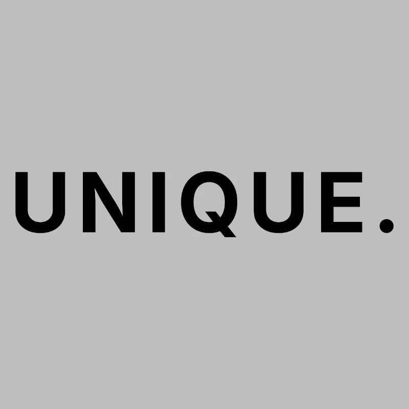 Unique - Soyez vous-même