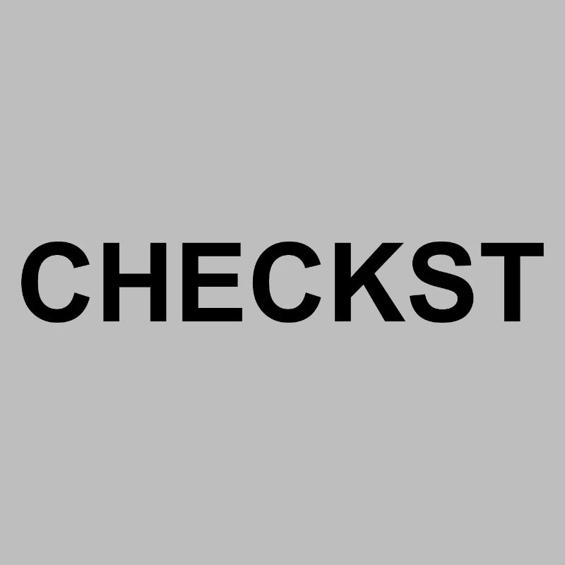 checkst schwarz