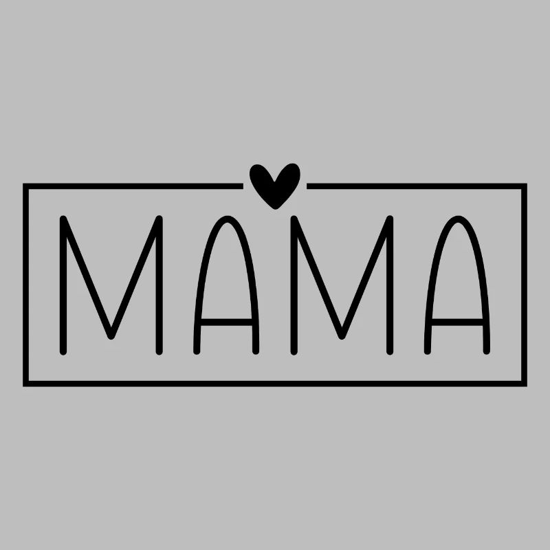 Mama Rahmen Herz Mutter Liebe Muttertag Geschenk