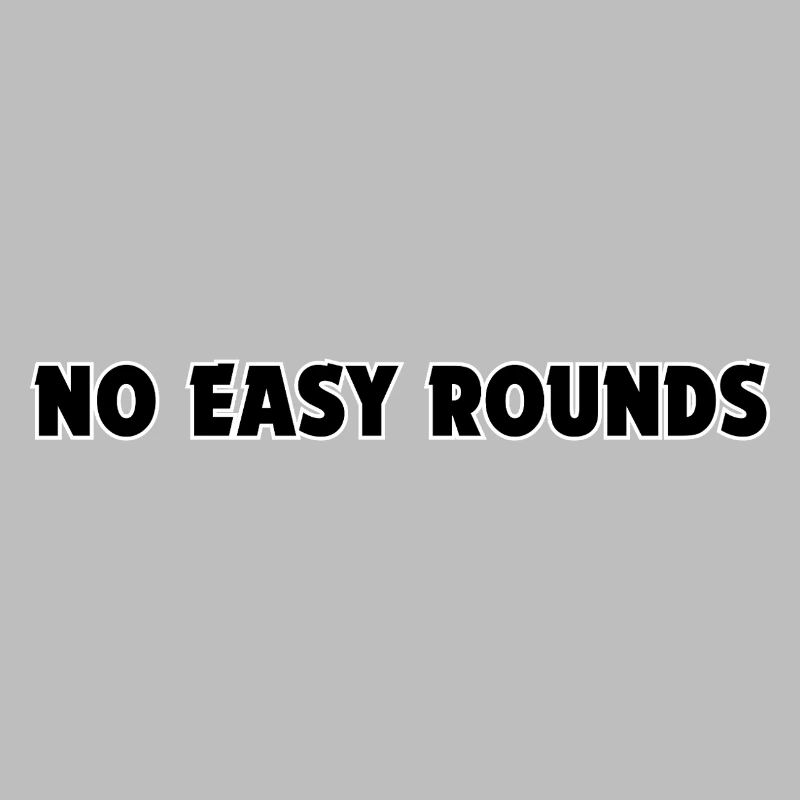 No Easy Rounds – Fighter Mindset Design| BJJ & MMA
