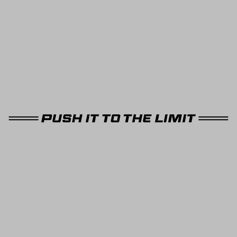 Push It To The Limit