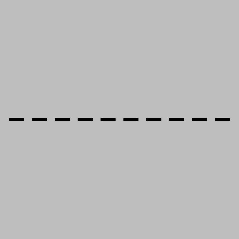 Line dashed symbol stroke