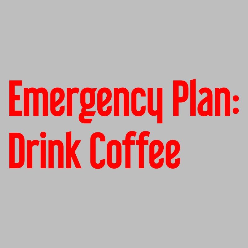 Kaffee-Notfallplan