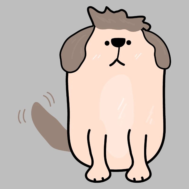 Charmant chiot de compagnie