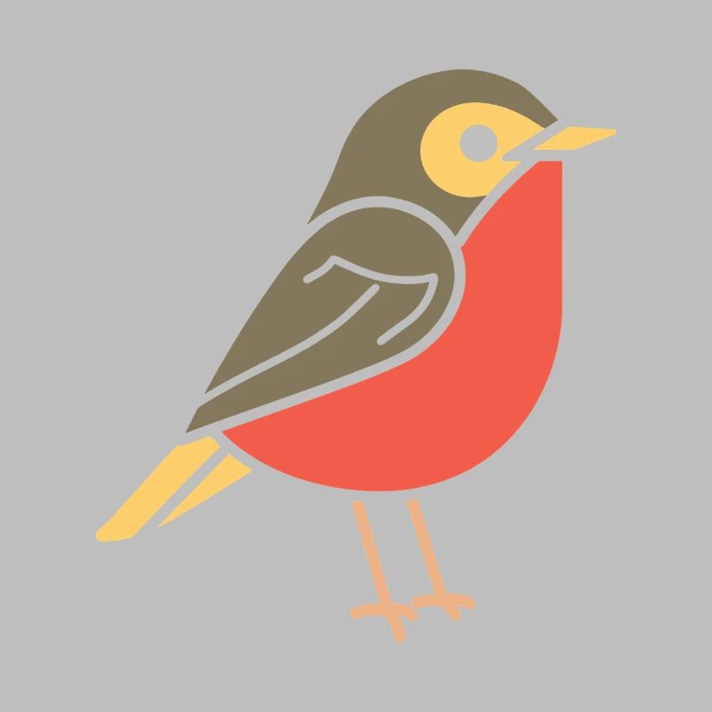 Rotkehlchen VOGEL