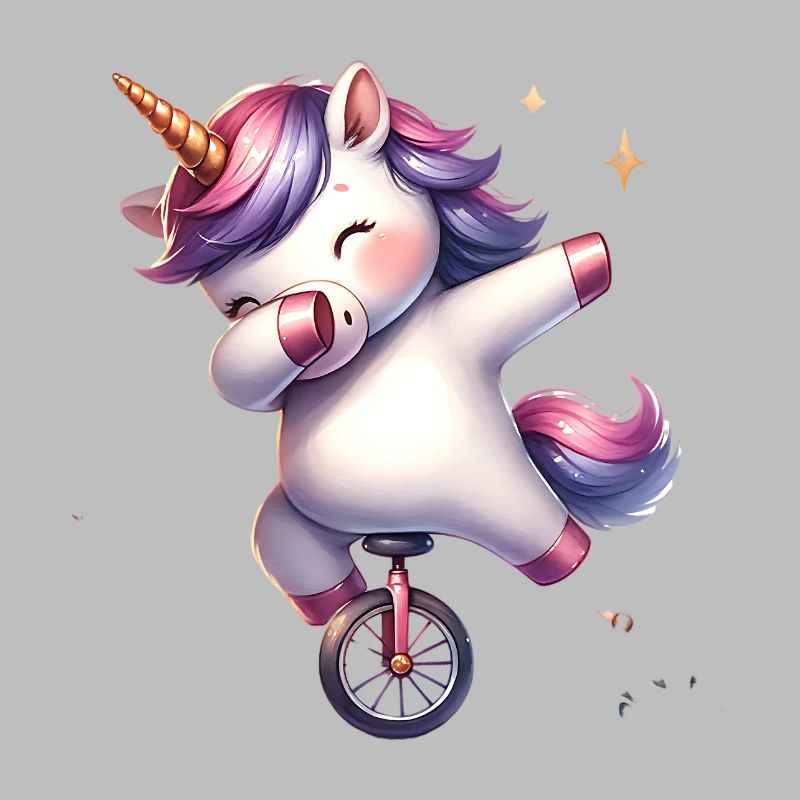 Licorne monocycle dab dabbing