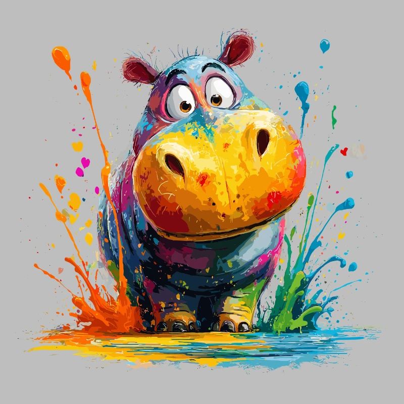 Bunter Hippo Splash