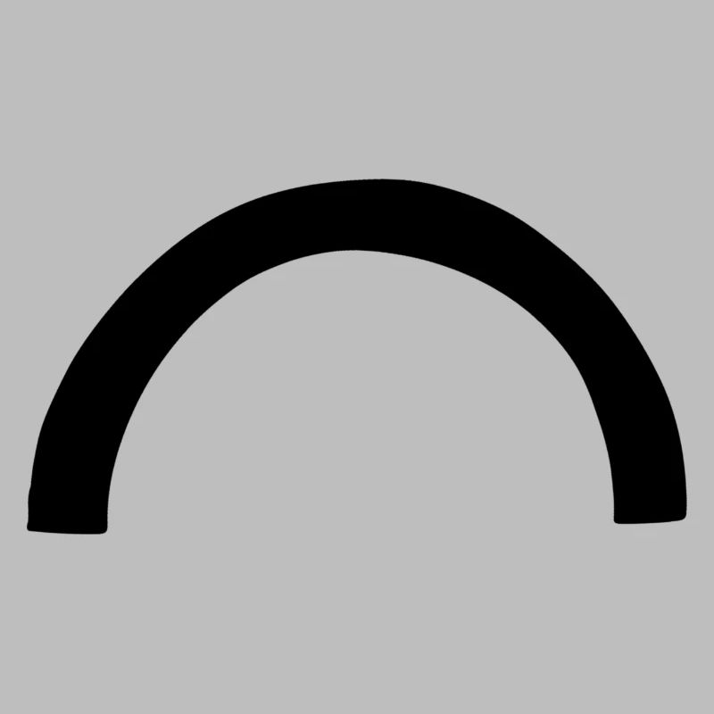 bogen form symbol linie
