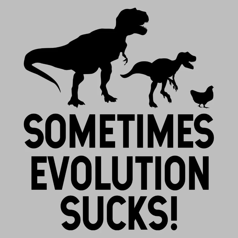 Evolution lustige Sprüche Wissenschaft Student