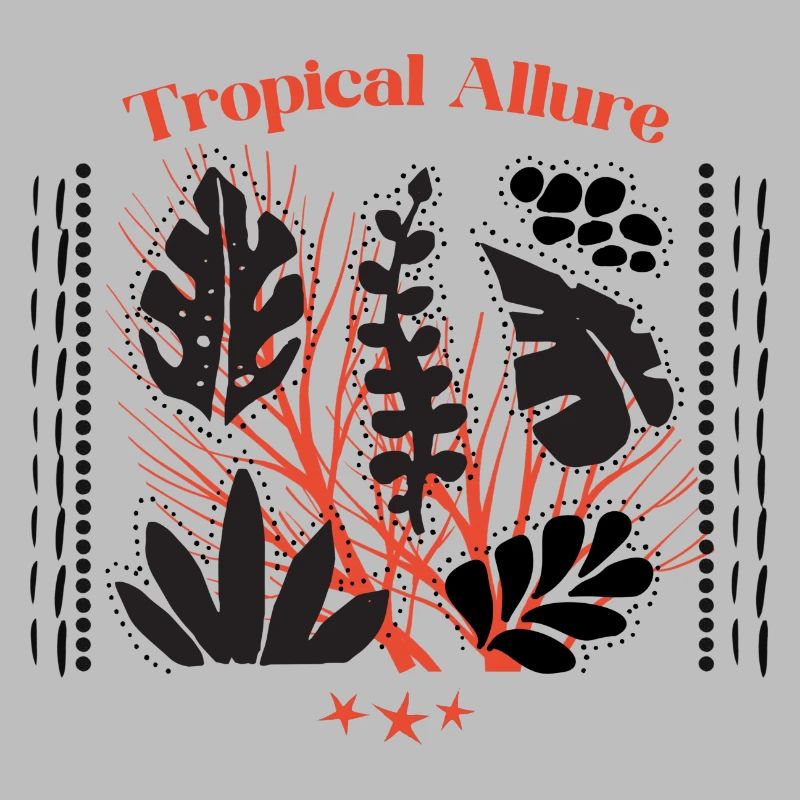 Séduction tropicale : Imprimés de plantes