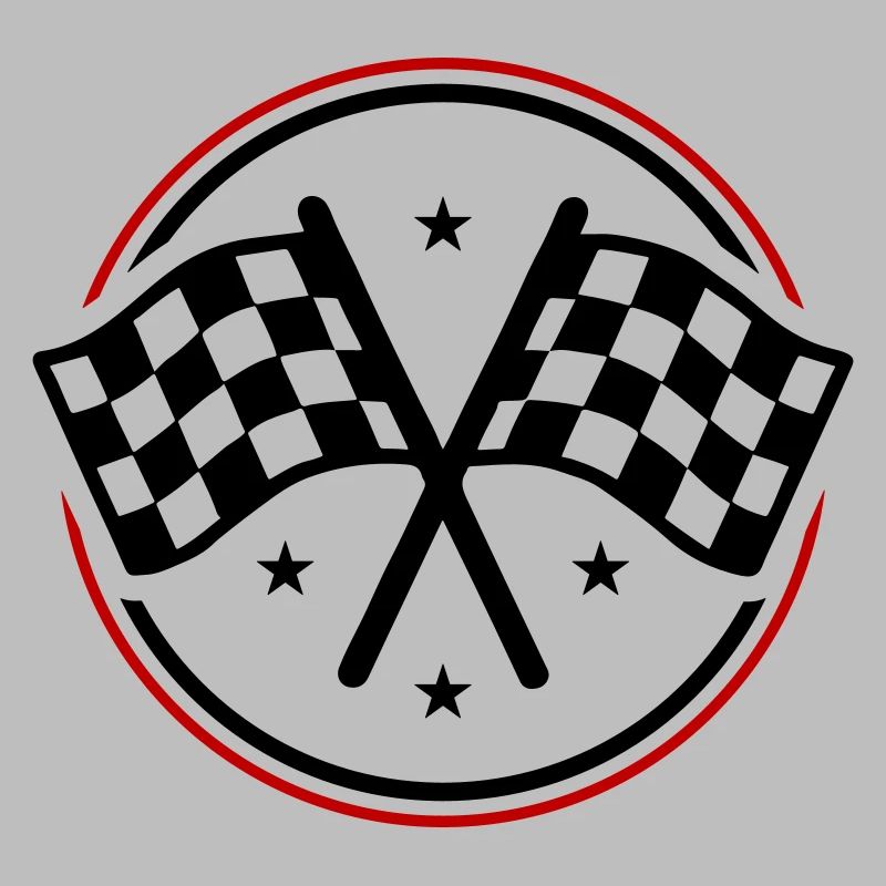 Drapeau de course à damier