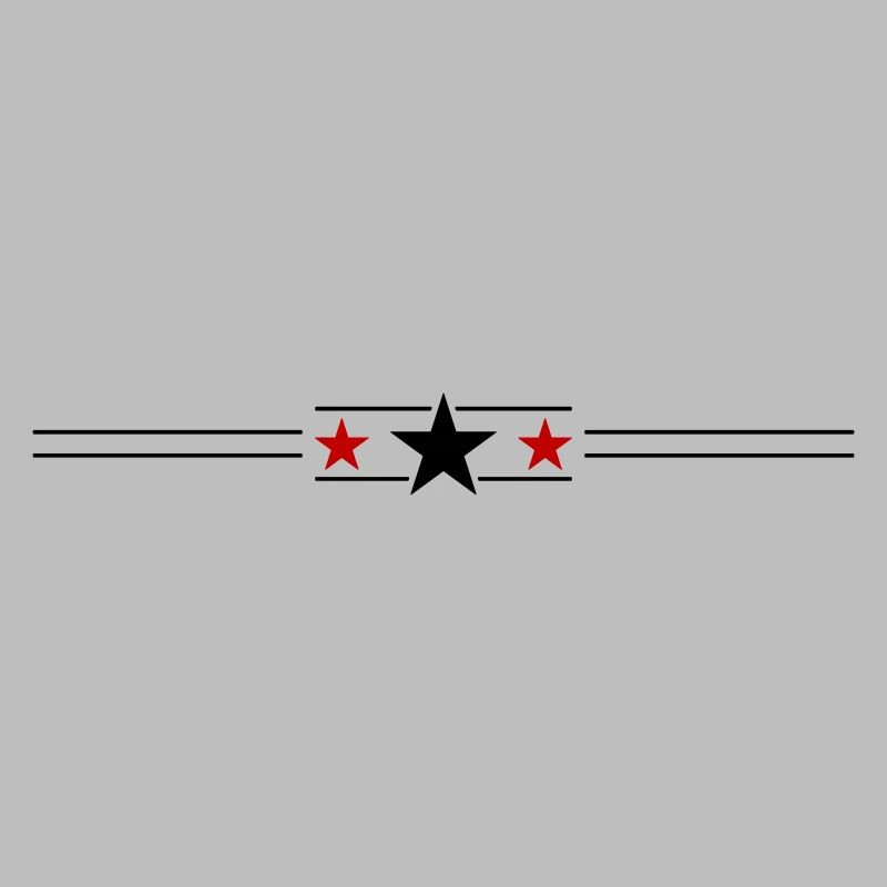 Star Line Icon Element