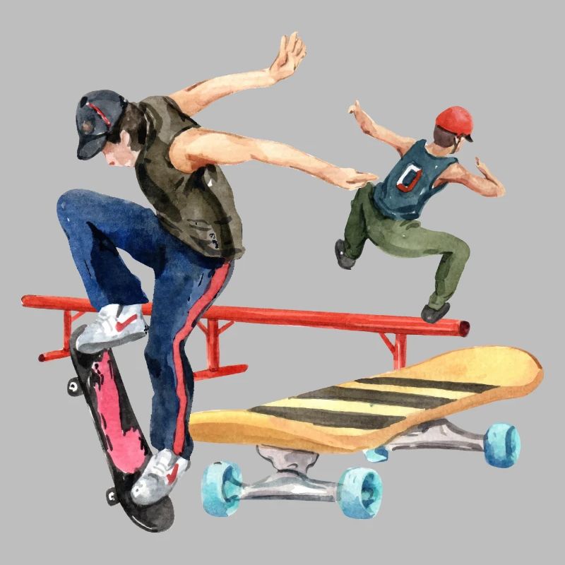 Longboard Graphic