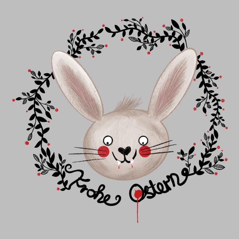 Vampire Easter Happy Easter Illustration