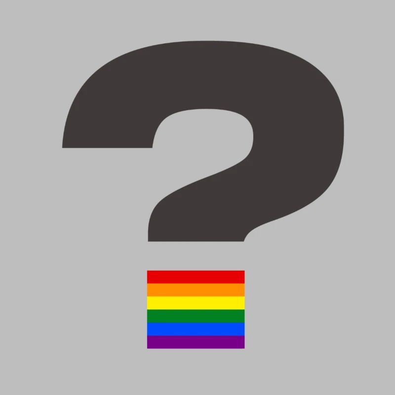 Pride-Fragezeichen-Grafik