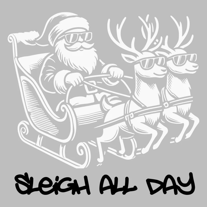 Cooler Santa – Sleigh All Day