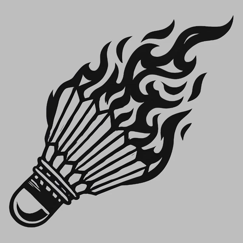 Flame Shuttlecock
