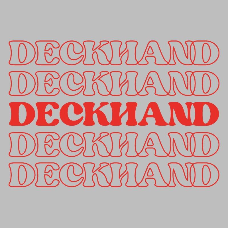 Deckhand Sailor Seaman Shipmate Ship Worker